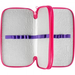 Пенал двухсекционный большой тканевый торец ПО-090, МИЛАЯ БЛОНДИНКА 2025 - фото 6