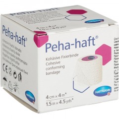 Бинт самофикс эласт 4м х 4см, белый, PEHA-HAFT - фото 3