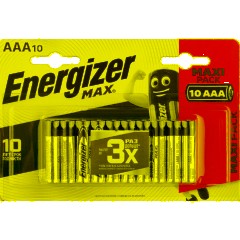 Батарейка ENERGIZER LR03 Max 10шт/уп
