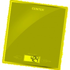 Весы Centek CT-2462 LCD,кухонные,190х200 мм, max 5кг, шаг 1г,серебристый - фото 2