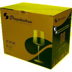 Бокал АЙКОНИК 270 мл для вина, стекло,6 шт - фото 3