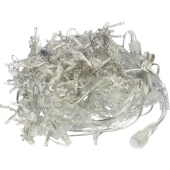 Электрогирлянда Дождь 2x1,5 м 300LED мерц. IP44 отсоед. нит хол.бел.HD-YW01 - фото 2