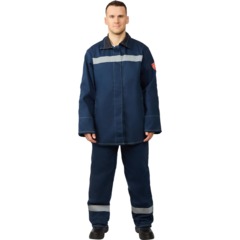 Костюм сварщика усиленый 100% х/б 450 г/м2 (модель КСТ06) (р.64-66) 170-176
