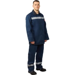 Костюм сварщика усиленый 100% х/б 450 г/м2 (модель КСТ06) (р.64-66) 170-176 - фото 7