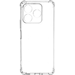 Чехол накладка PERO силикон для Xiaomi Redmi Note 14 прозрачн