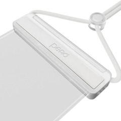 Чехол PERO влагозащитный для смартфона SB04 WATERPROOF BAG белый - фото 2