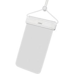 Чехол PERO влагозащитный для смартфона SB04 WATERPROOF BAG белый - фото 4