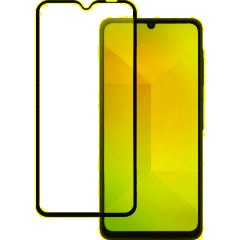 Защитное стекло PERO Full Glue для Samsung A06, черное - фото 2