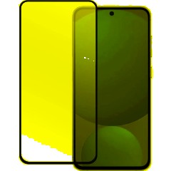 Защитное стекло PERO Full Glue для Samsung S24FE, черное - фото 2