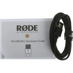 Микрофон Rode NT-USB Mini, конденс, кардиоид, USB. совм MacOS 10.12/Win10 - фото 6
