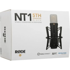 Микрофон Rode NT1 5th Generation Black, студийный, конденс, АЦП 192кГц, DSP - фото 9