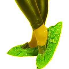 Бахилы н/с, п/э с 2й рез. 10г ПНД2-8/40/2р-С-С 25 пар/уп - фото 3