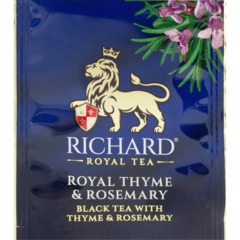 Чай Richard Royal Thyme & Rosemary чёрный аромат 200сашет/уп, в гофрокоробе - фото 2