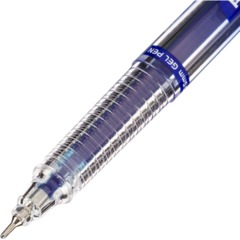 Ручка гелевая неавтомат. MY-KING GEL PEN METAL CLIP 0,5мм, синий - фото 3