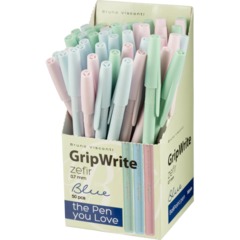 Ручка шариковая неавтомат. GripWrite Zefir линия 0,7мм, син.,асс,20-0326/03 - фото 11