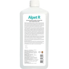 Дезинфицирующее средство Alpet R 1л (содержание спирта 63%) - фото 2