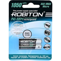 Аккумулятор ROBITON RTU1050MHAAA-2 BL2 (2шт/уп)