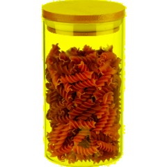 Банка стеклянная для сыпучих продуктов с крышкой BAMBU, 1 л - фото 3