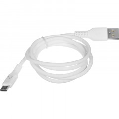 Кабель зарядный Rocket Flex оплётка TPE USB-A/USB-C 1м,бел(RDC508WH01FL-AC) - фото 2