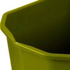 Ведро с синей рукояткой 25л_B-25 - фото 5