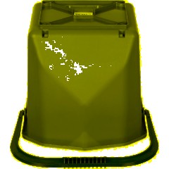 Ведро с красной рукояткой 25л_B-25R - фото 4