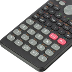 Калькулятор научный Deli ED300SR-2,10+2р,300ф,2ст,172,6х82,7,дв пит,т.сер - фото 6