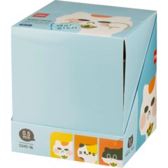Ручка гелевая автомат. Deli Lucky Meow EG345-BL,пул.нак.0,5,стир,коты,в асс - фото 11