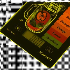 Весы Scarlett SC-KS57P77,настольные, 10 кг, смузи - фото 3