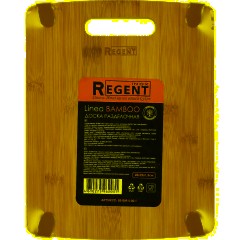 Доска разделочная с силик. вставками 28х22х1,5см, Linea Bamboo - фото 3
