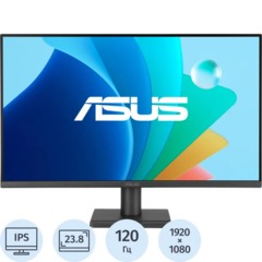 Монитор Asus 23.8 VA249QG IPS FHD,1ms,300cd,120Hz,D-sub,HDMI,DP,Speakers