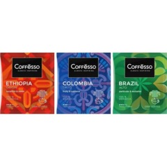 Кофе Coffesso DRIP MIX WORLD COLLECTION ассорти в дрип-пакетах, 30х10г - фото 2