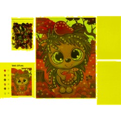 Аппликация из пайеток Ёжик МУЛЬТИ АРТ  SEQPACK-112294 - фото 2