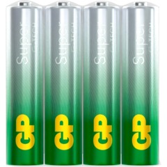 Батарейка GP Super AAA/LR03/24A (24ARS-2SB4/24AA21RA-2CRS4) 96шт/уп, 4шт/бл - фото 4