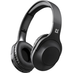 Наушники Defender FreeMotion B445 черный, микрофон, Bluetooth