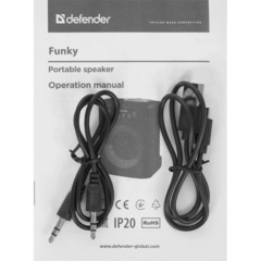 Акустическая система Defender Funky 10Вт, Light/BT/FM/USB/MIC/AUX - фото 4