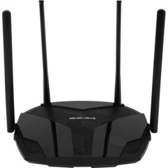 Маршрутизатор Mercusys MR80X AX3000 10/100/1000BASE-TX черный - фото 2