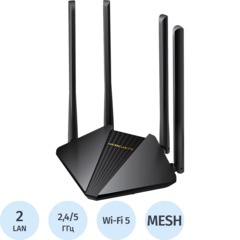 Маршрутизатор Mercusys MR30G AC1200 10/100/1000BASE-TX черный