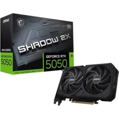 Видеокарта MSI RTX 5050 SHADOW 2X OC 8GB GDDR6 128bit 3xDP HDMI 2FAN - фото 4