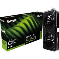 Видеокарта Palit RTX 5050 DUAL OC 8GB 3xDP HDMI(NE65050S19P1-GB2070D) - фото 4