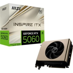 Видеокарта MSI RTX 5060 INSPIRE ITX OC 8GB 3xDP HDMI 1FAN - фото 4