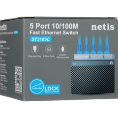 Коммутатор Netis ST3105C 5PORT 10/100M - фото 10