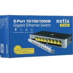 Коммутатор Netis ST108GD 8PORT 10/100/1000M - фото 18