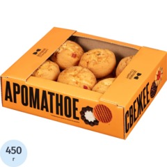 Печенье сдобное Деловой Стандарт творожное с цукатами, 450г