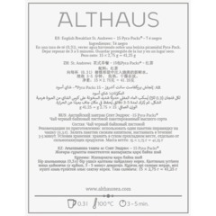 Чай пакетированный Althaus English Breakfast St. Andrews черный , 15x2.75г - фото 3