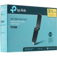 Сетевой адаптер Wi-Fi TP-Link Archer T4U AC1300 USB-адаптер - фото 8
