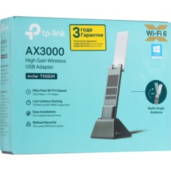 Сетевой адаптер Wi-Fi TP-Link Archer TX50UH AX3000 USB-адаптер Wi-Fi 6 - фото 10
