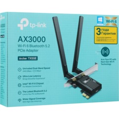 Сетевой адаптер Wi-Fi TP-Link Archer TX55E AX3000 PCI-E Wi-Fi 6 BT 5.2 - фото 11