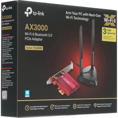 Сетевой адаптер Wi-Fi TP-Link Archer TX3000E AX3000 PCI-E BT 5.0 - фото 11