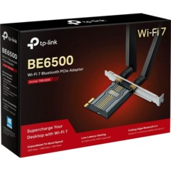 Сетевой адаптер Wi-Fi TP-Link Archer TBE400E BE6500 PCI-E Wi-Fi 7 BT 5.4 - фото 4
