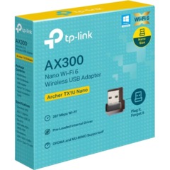 Сетевой адаптер Wi-Fi TP-Link Archer TX1U Nano AX300 USB-адаптер Wi-Fi 6 - фото 5